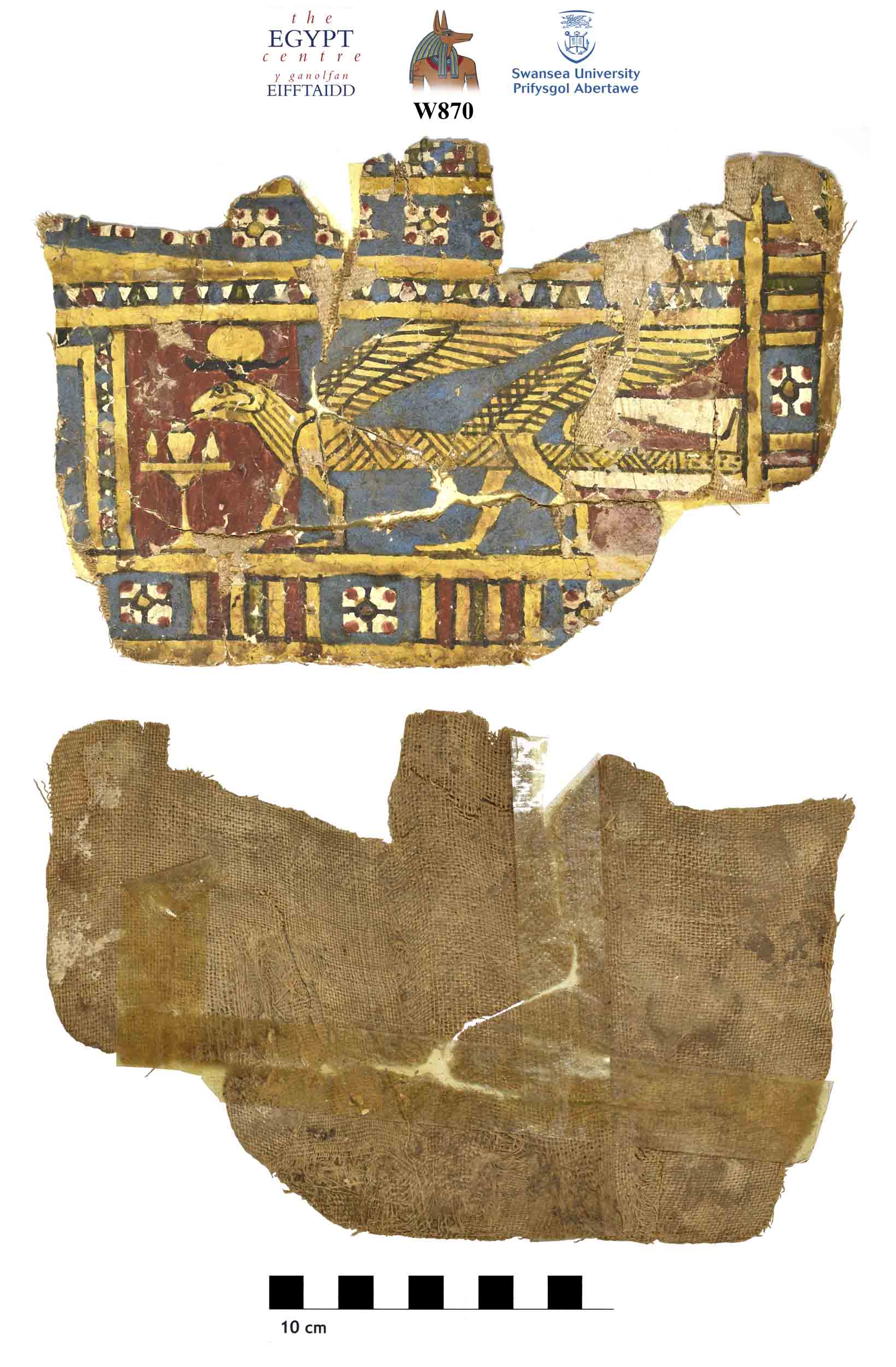Image for: Fragment of cartonnage